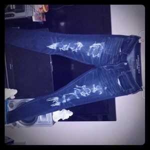 American eagle 360° super stretch jeans sz6